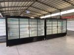Supermarket Air Curtain Cabinet R404A R134A Continuous Row