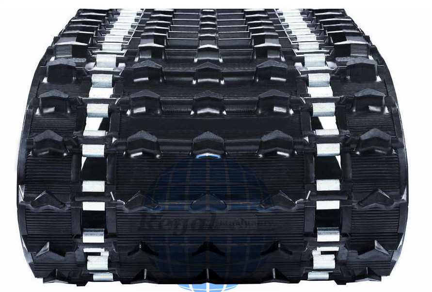 Snowmobile Rubber Track, Small Snow Rubber Track for Winter, Rubber Crawler Track Direct Factory Price