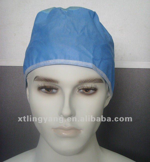 Disposable non woven surgical doctor cap