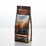 Aluminum foil 12oz coffee bean packaging bags with degrassing valve