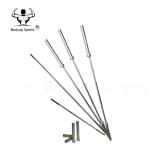 72" Steel Weight Lifting Equipment , Body Building Bars 50mm Diameter