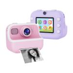 2.4Inch Screen Mini Inkless Printer Portable Digital Camera Kids Gift