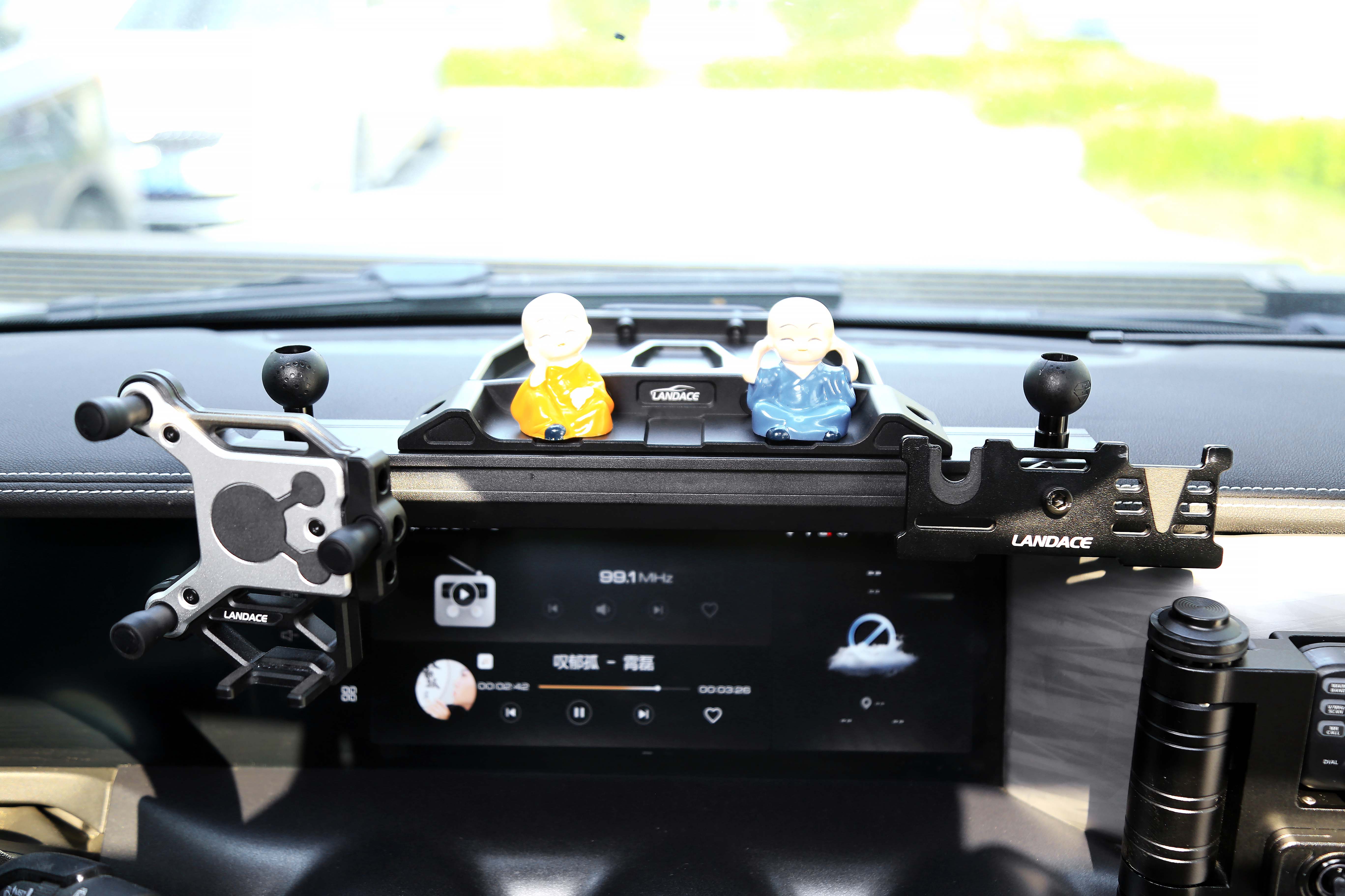Tank 300 multi-function Dash Phone Holder for flexible Angle center console bracket SET A
