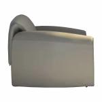 0.258CBM Pu Leather Living Room Metal Sofa 91x82x69cm one seater sofa