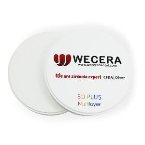 Quality 16 Shades 1050Mpa Yttria Stabilized Zirconia High Translucent Amann Girrbach wholesale