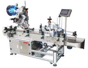 Quality 0.6mpa 1.5KW Auto Sticker Labeling Machine For Round Bottle wholesale