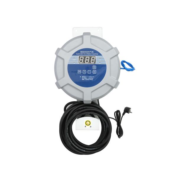 8 Bar Car Repair Machines Wall Mounted Tire Inflator Waterproof / Oil Proof 110V