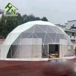 6m camping geodesic dome tent for living
