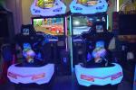350W 110V Car Racing Arcade Game Machine For Kids 5 ~ 12 Years Old