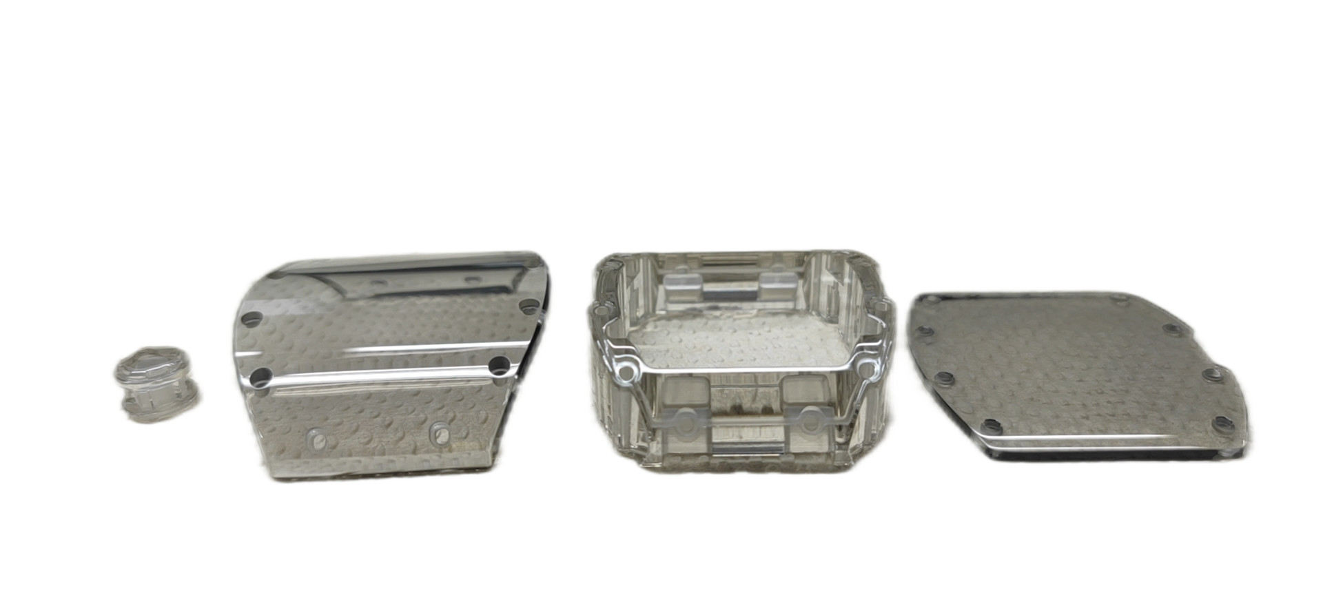 Transparent Sapphire Crystal Watch Case With Thickness According To Drawing