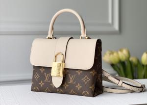 Quality Women'S Black Handhold Luxury Bucket Bag With Lock Catch wholesale