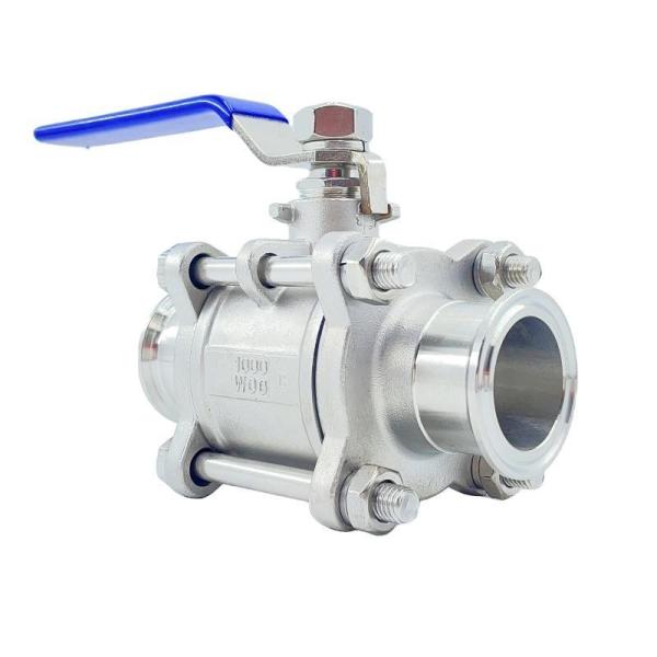 Manufacturers Stainless Steel 3PC Quick Install Ball Valve for Thread Connection