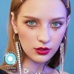 Custom Green Purple Blue Enhancement Tint Contact Lenses 14.5mm