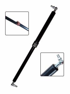 Quality adjustable gas spring with shafety shroud for sports equipment treadmill wholesale