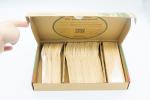 Restaurant Bamboo Knives Forks And Spoons Set 9 Layers 168mm Natural Color