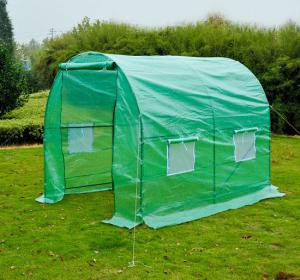 Quality Polyethylene Walk In Tunnel Greenhouse UV Protection Strong Impact Resistance wholesale