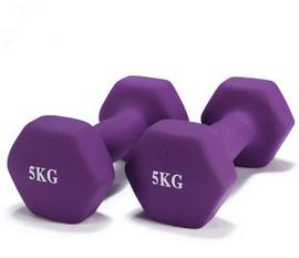 Quality China Factory Wholesale 2lb 3lb 4lb 5lb 6lb 8lb 10lb Neoprene Coated Hex Dumbbell wholesale