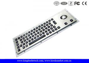 Quality Silver Grey Illuminated Metal Keyboard Dust-Proof With 65 LED Individually-Lit Keys wholesale
