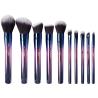 Buy cheap Perfect Kabuki Makeup Brush Set Soft And Silky Hair Gradient Metal Handle from wholesalers