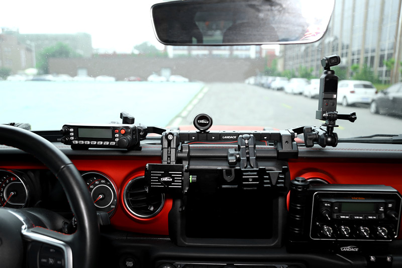 Universal Installation Aluminum Alloy Center Console Bracket for Jeep Wrangler JL JK