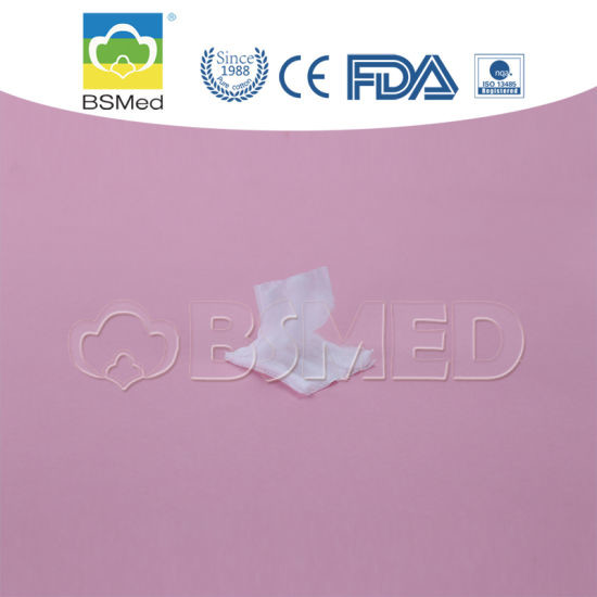 100% Natural Cosmetic Cotton Pads Plain Pattern 0.4 - 0.6g Custom Size