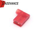 FLDNY1.25-250 Female Quick Disconnects Insulated Crimp Disconnectors Red Flag