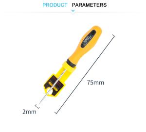 Quality Rubber Handle Steel Slot Screw Driver Slot Head Screwdriver wholesale