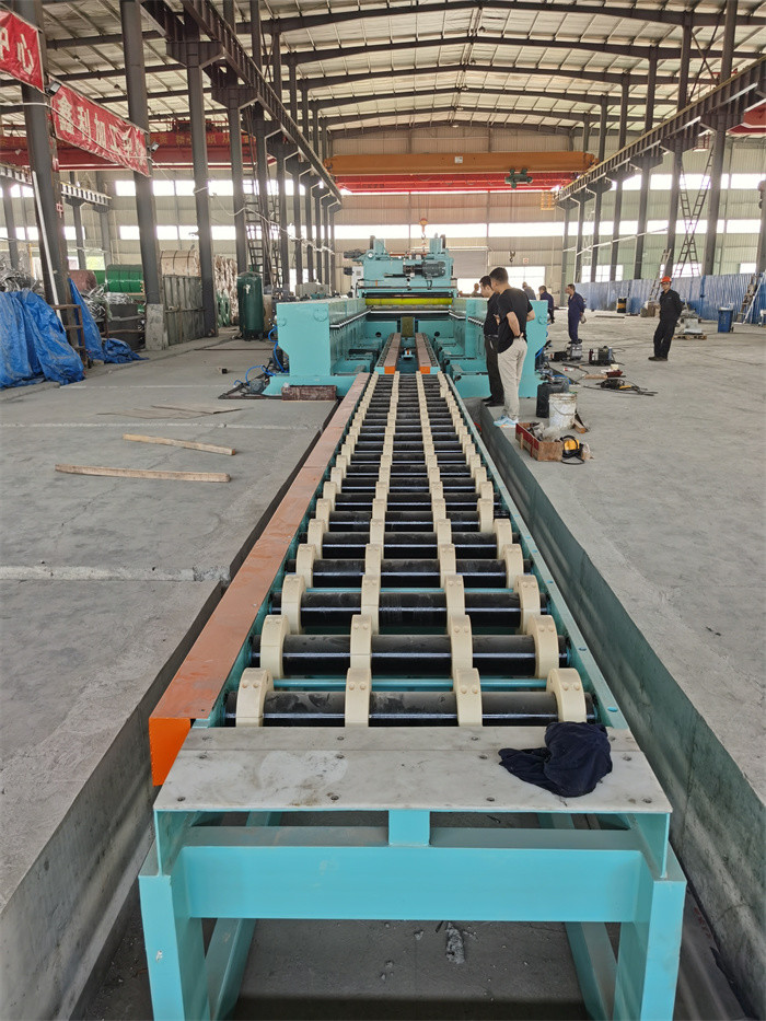 Thick Gauge Stainless Steel Cut To Length Line 2-16 X 2000 Double Levelers With Edge Trimming