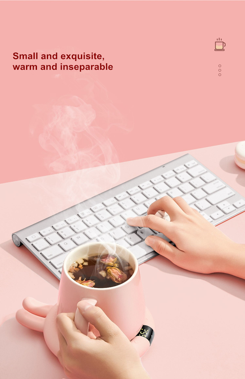 Cup Warmer Heat Beverage Mug Mat Keep Drink Warm Heater Heating Coaster Pad for Coffee Milk Tea 220V 20W