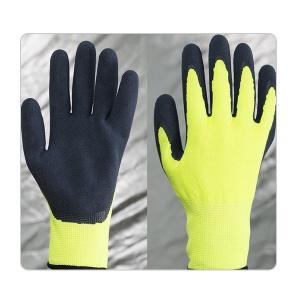 Quality Nylon Spandex Knitting Sandy Latex Gloves For Gardening wholesale