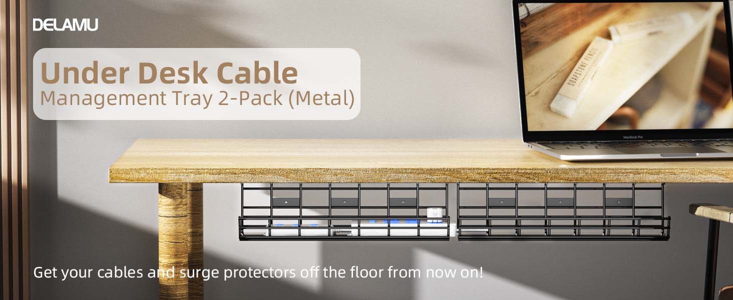 Keep Your Cables Neat and Tidy with This Folding Rack Cable Management Organizer