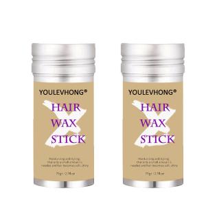 Quality Natural Hair Styling Wax Stick Strong Hold for All Hair Types Travel Friendly and Fragrance Free wholesale
