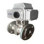 Stainless Steel Flange Connection Electrical Control Ball Valve