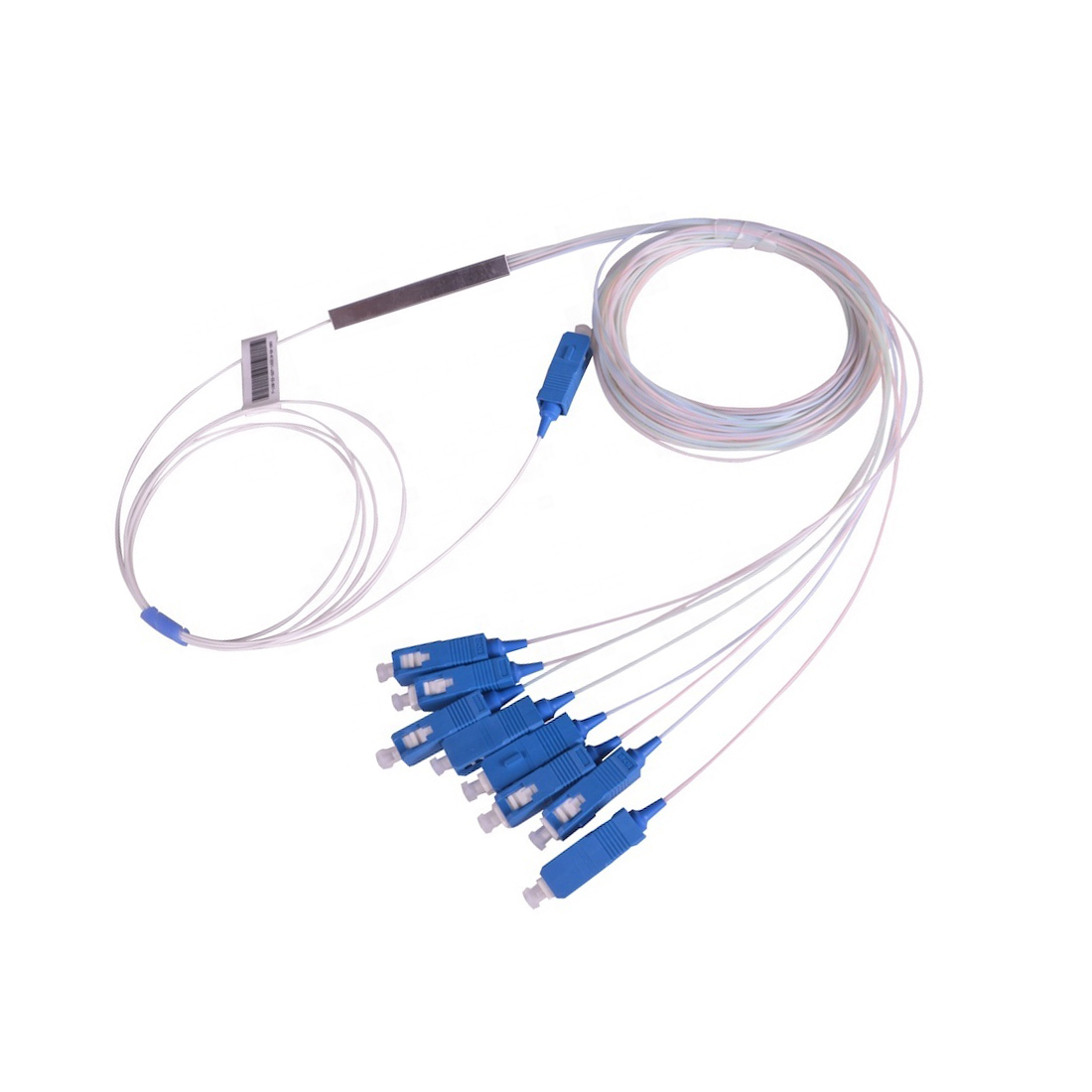 SM G.657A1 Optical Fiber Plc Splitter 1x4 Planar Lightwave Circuit Splitter