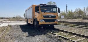 Quality HTRR204 rail dual purpose integrated rescue vehicle Class II chassis wholesale