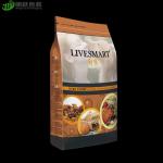 VMPET 130um 2.5kg Pet Food Packaging Bag Moisture Resistance Flat Bottom Zipper