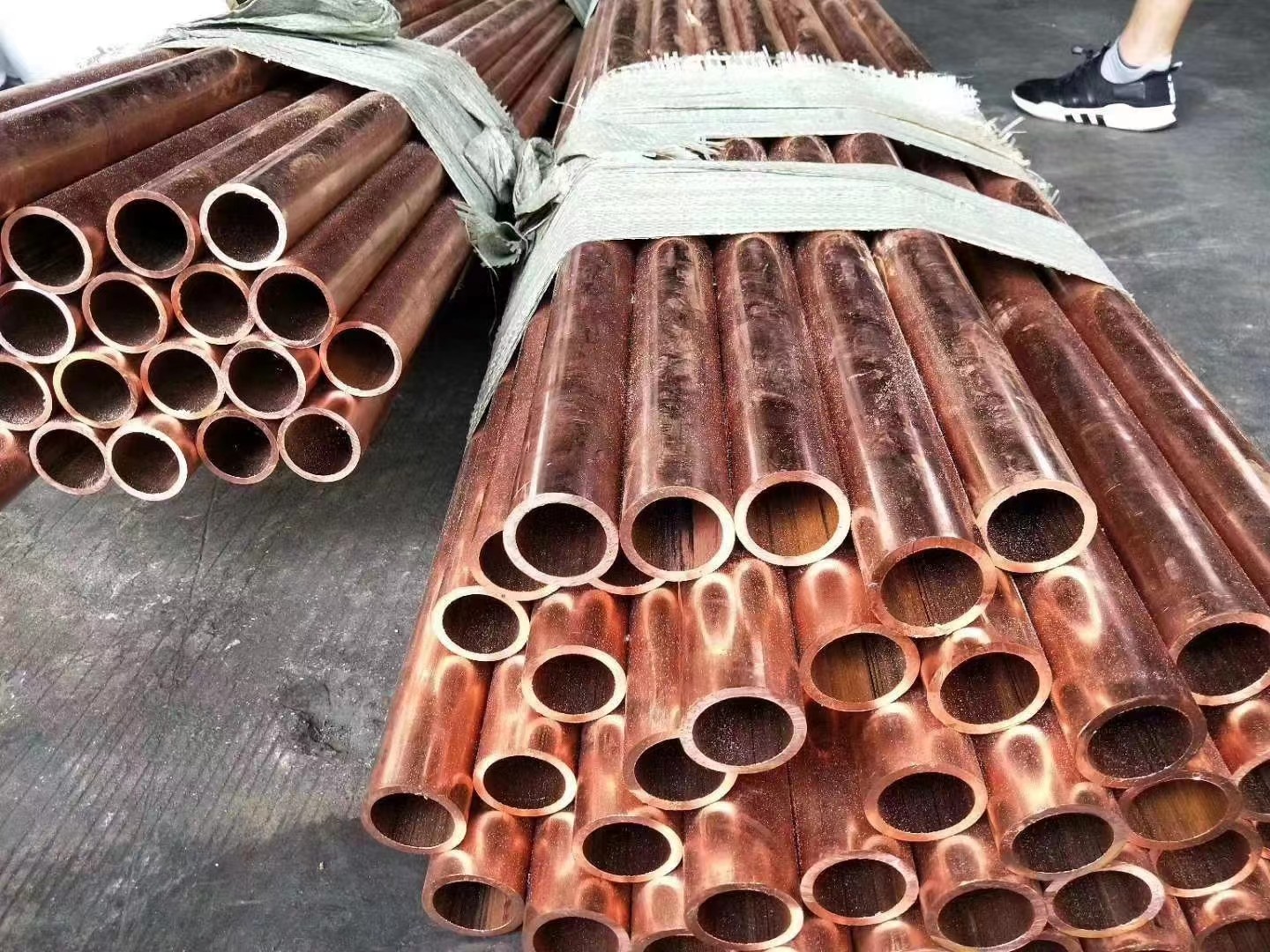 TP1 TP2 Air Conditioner Copper Tube 99.9% Pure 5mm Copper Pipe