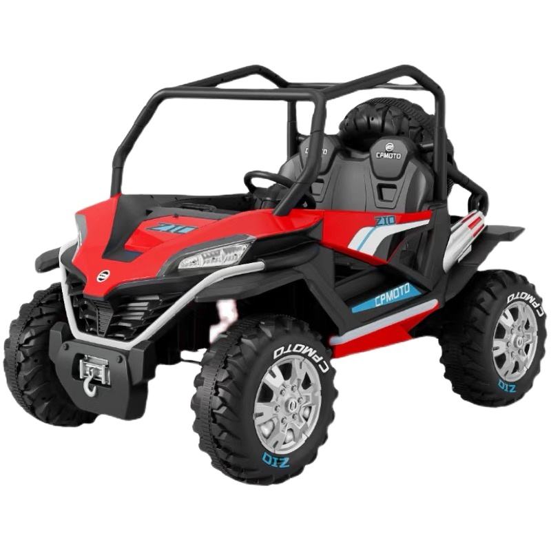 Remote Control 12V*2 540*4 Battery Powered Ride On Electric Car for Kids Unisex