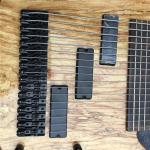 Custom 17 Strings Neck Through Body Electric Bass Guitar with Rosewood