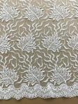hot sale fashion embroidery lace fabric for wedding dress