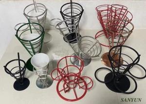 Quality Modern Practical Stainless Steel Kitchenwares Painted Metal Wire Organizer wholesale