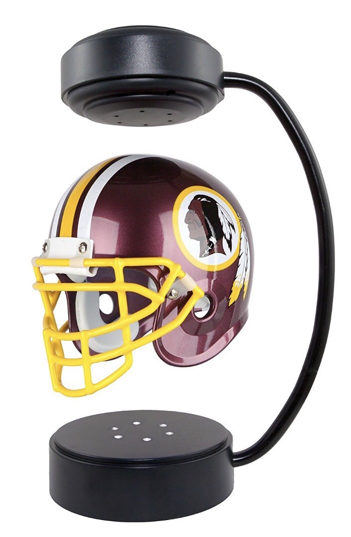PA-0941 new magnetic levitation hover helmet ,floating sport helmet display rack