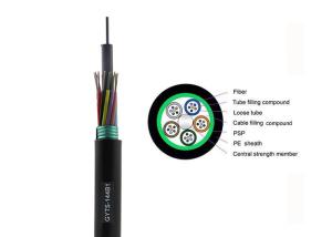 Quality Corrugated Steel Armoured Fiber Optic Cable GYTS Multi Loose Tube wholesale
