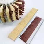 Wheel Sander Sandpaper Brush Roller Wood Polishing Sisal Brush Strip