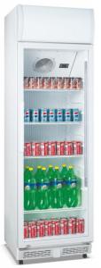 Quality 360L upright single door ABS inner direct cooling commercial display beverage cooler/display freezer/beverage showcase wholesale