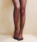 Sexy Letters Mesh Womens Silk Stockings Patterned Tights Leggings Stockings