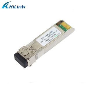 Quality 10G BIDI 20KM Bidirection SFP+ Transceiver Module WDM SMF 1270nm/1330nm LC DOM wholesale