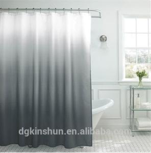 Quality Waterproof printed PVC home bathroom shower curtain wholesale