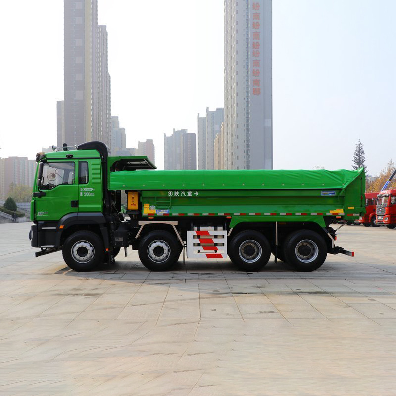 8X4 Manual Transmission Shacman 350HP Heavy Duty Dump Tipper Truck for Promotion