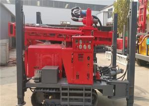 Quality Water Well Drilling 180m Pneumatic Borewell Machine Crawler wholesale